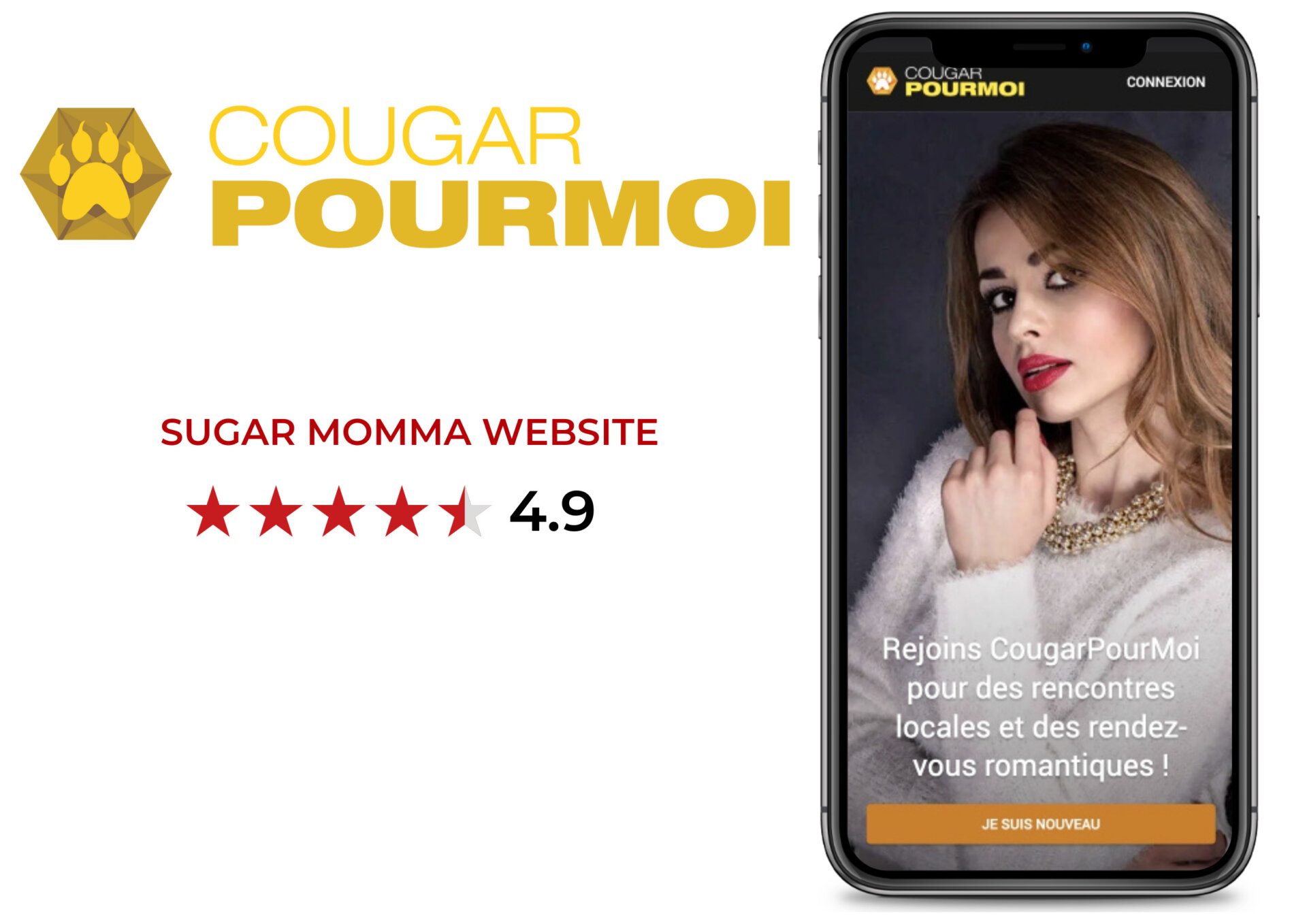 Find a Sugar Momma Online - CougarPourMoi