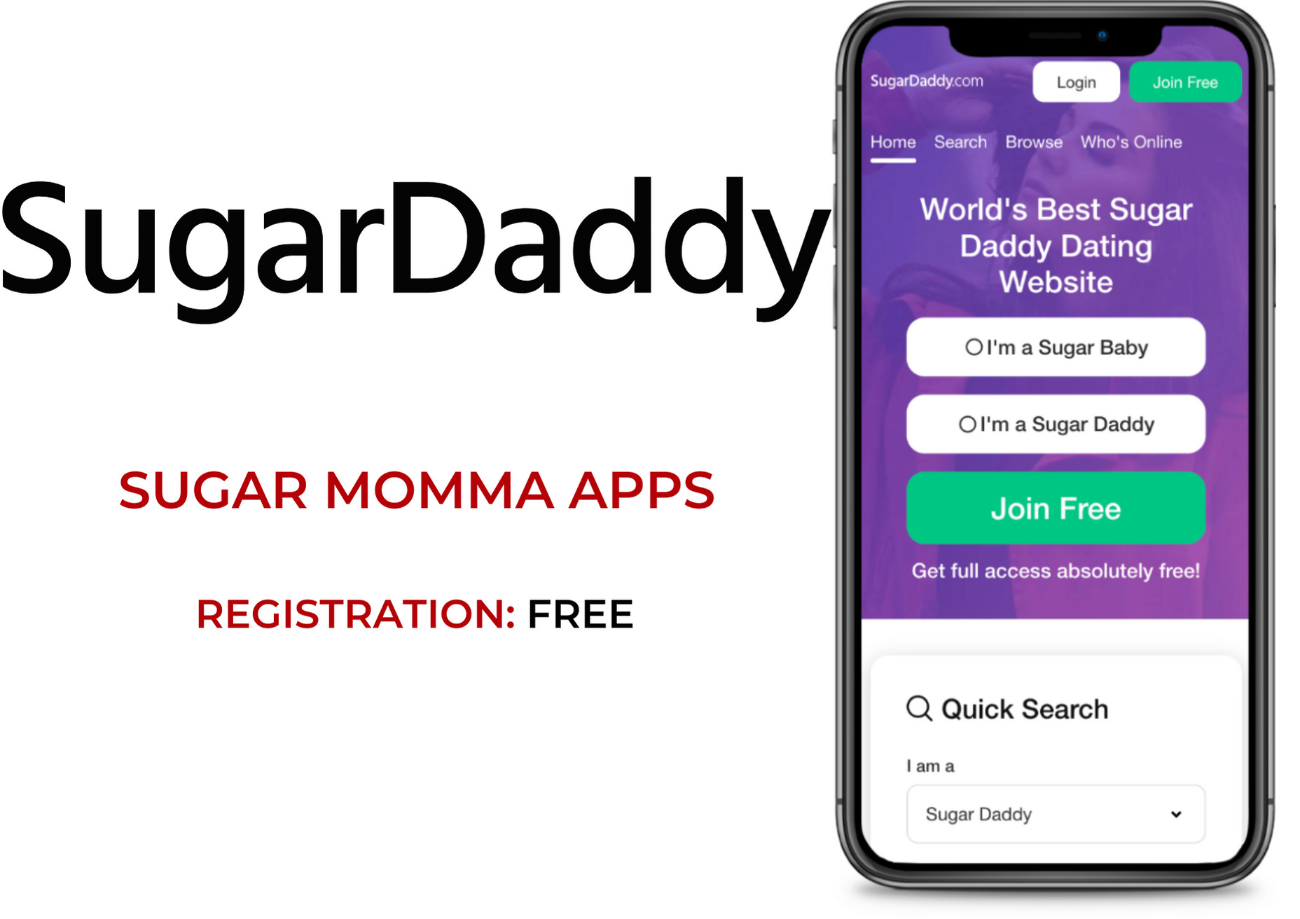 sugar momma app SugarDaddy.com
