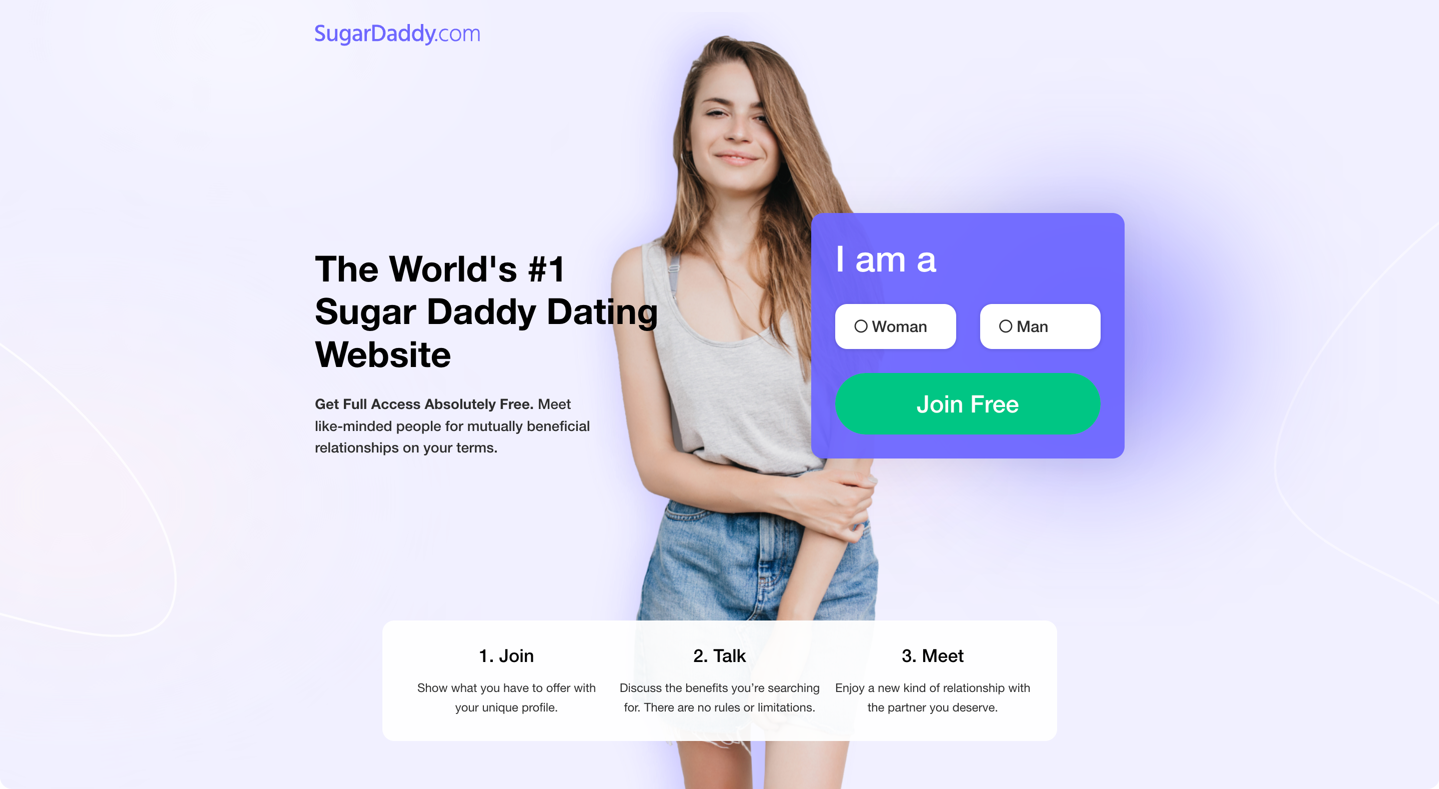 SugarDaddy.com platonic sugar daddy site
