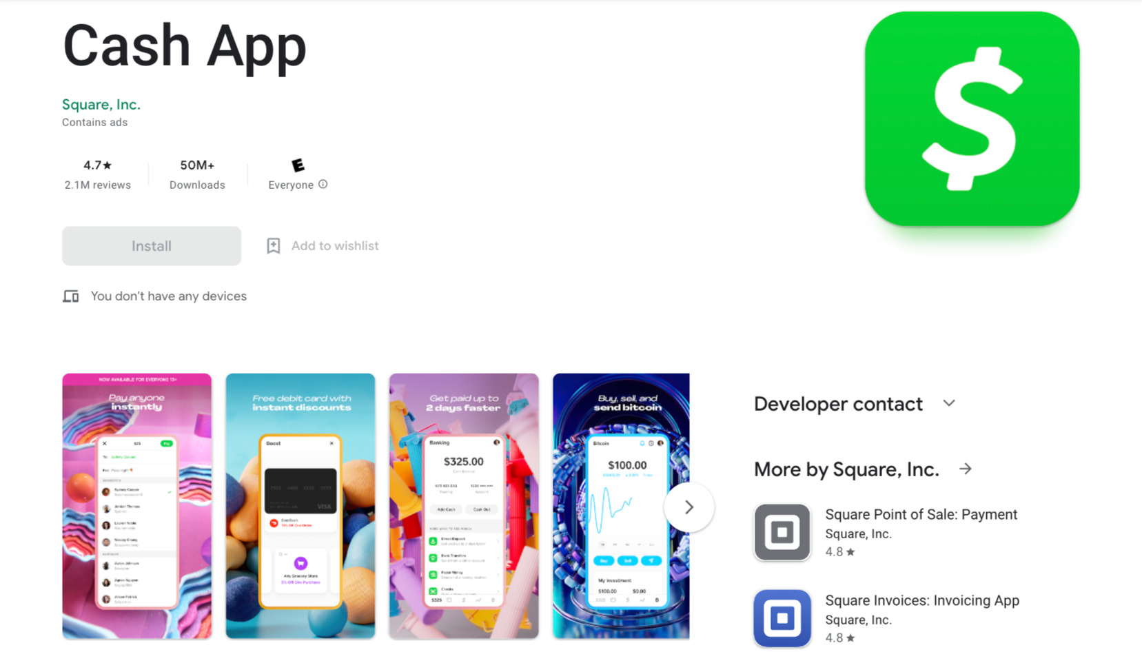 CashApp to get money from your sugar daddy