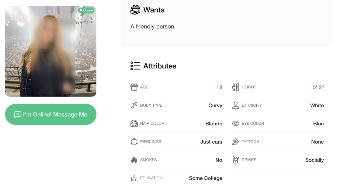 Luxury Date profile