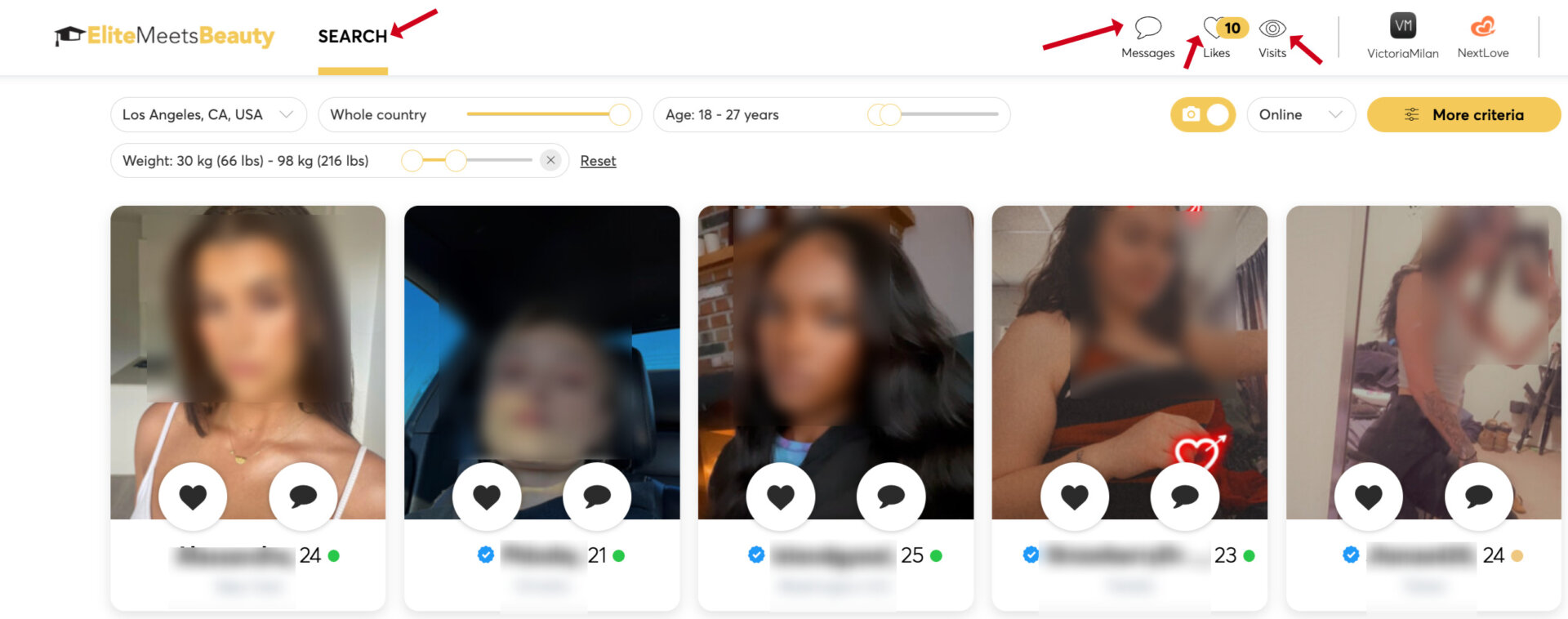 Rich Meet Beautiful dating site