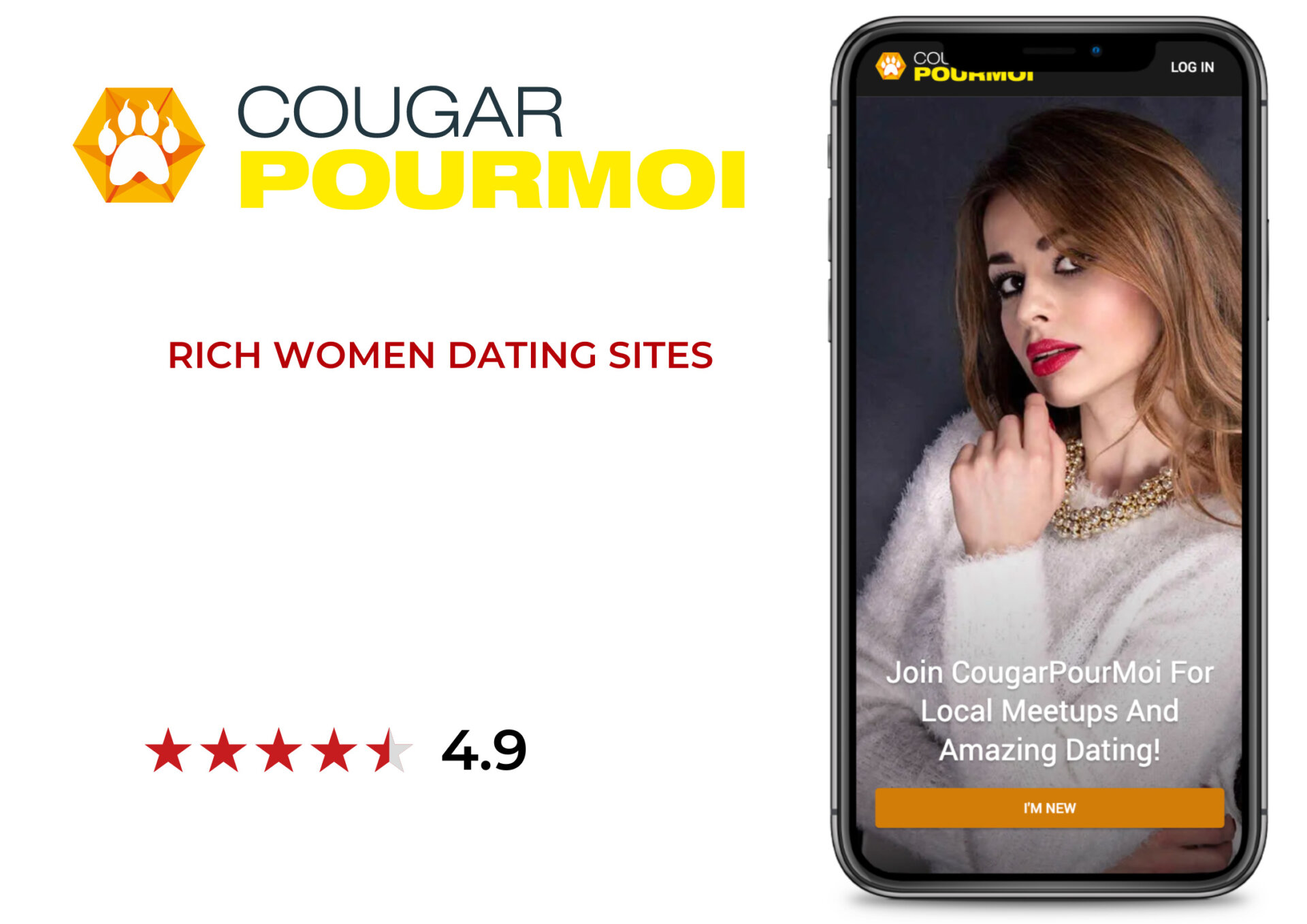 CougarPourMoi best rich women dating site
