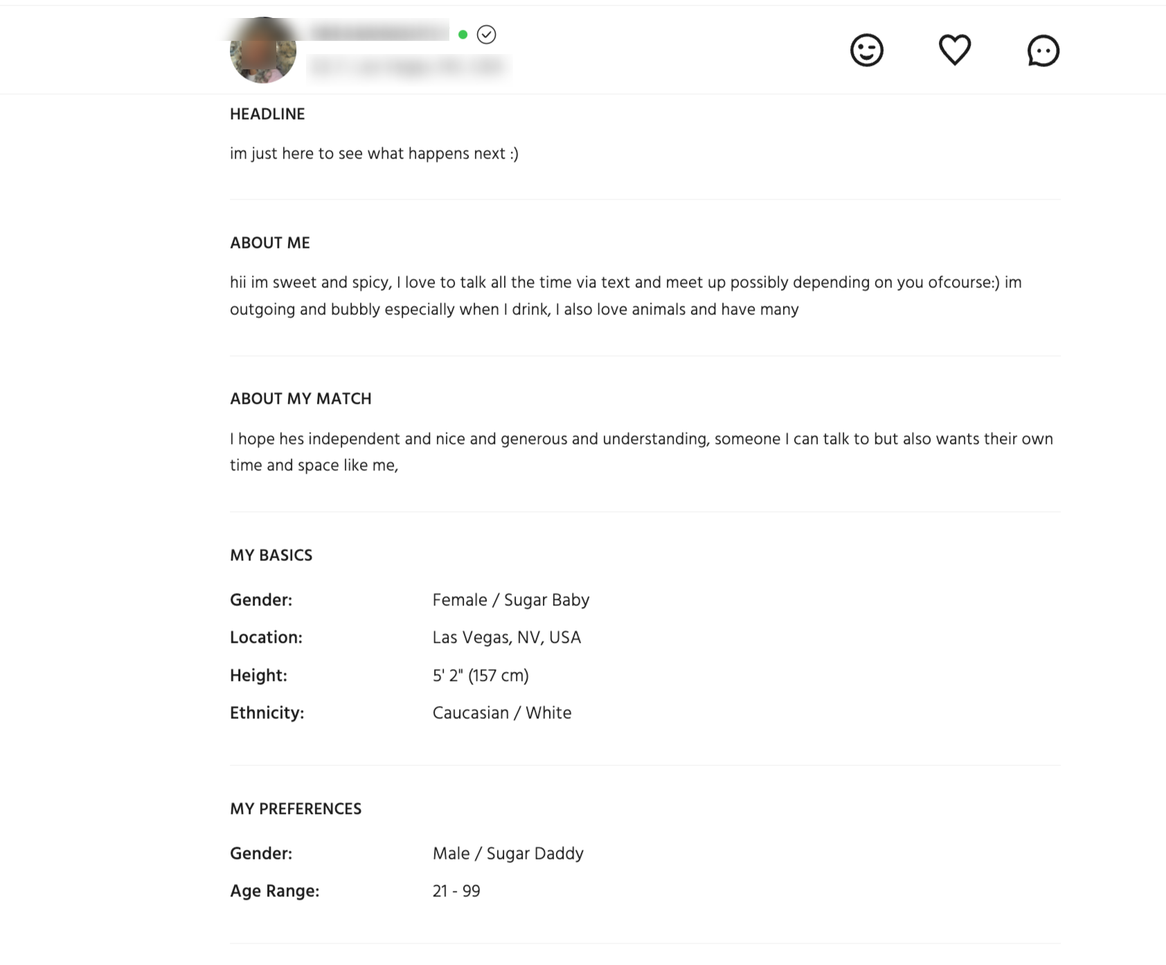 SugarDaddyMeet profile