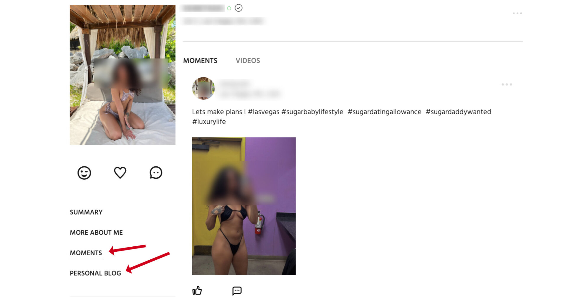 Moments on SugarDaddyMeet