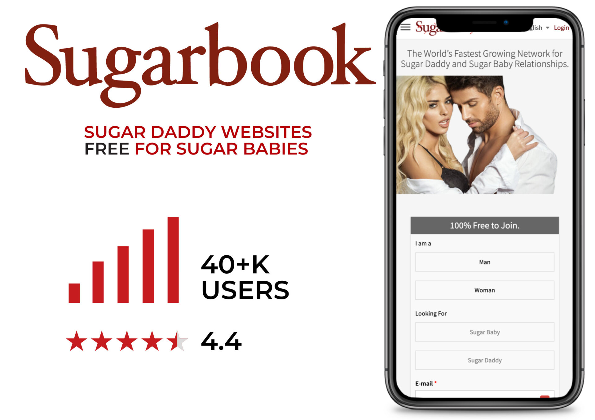SugarBook sugar site free for sugar babies