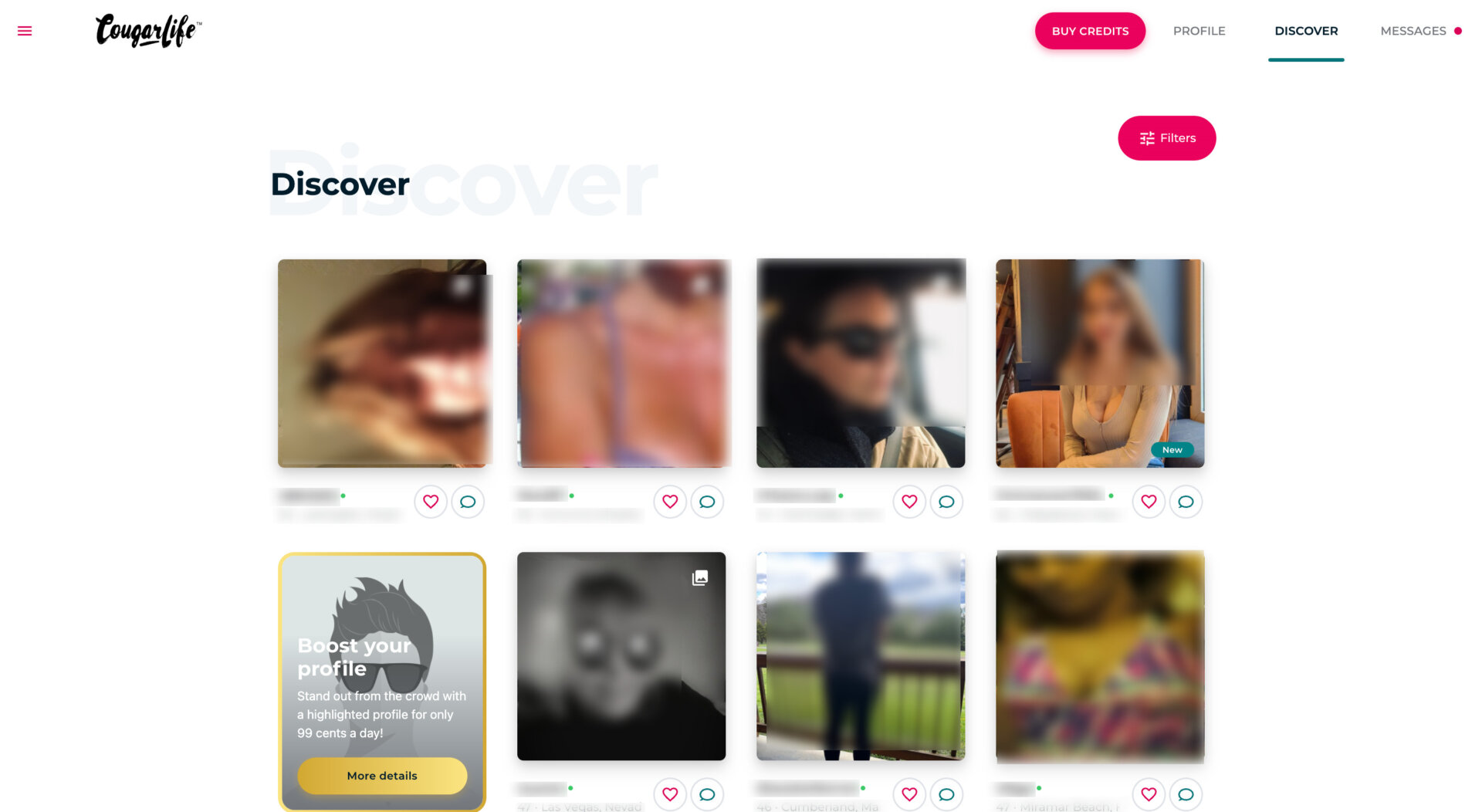 CougarLife site