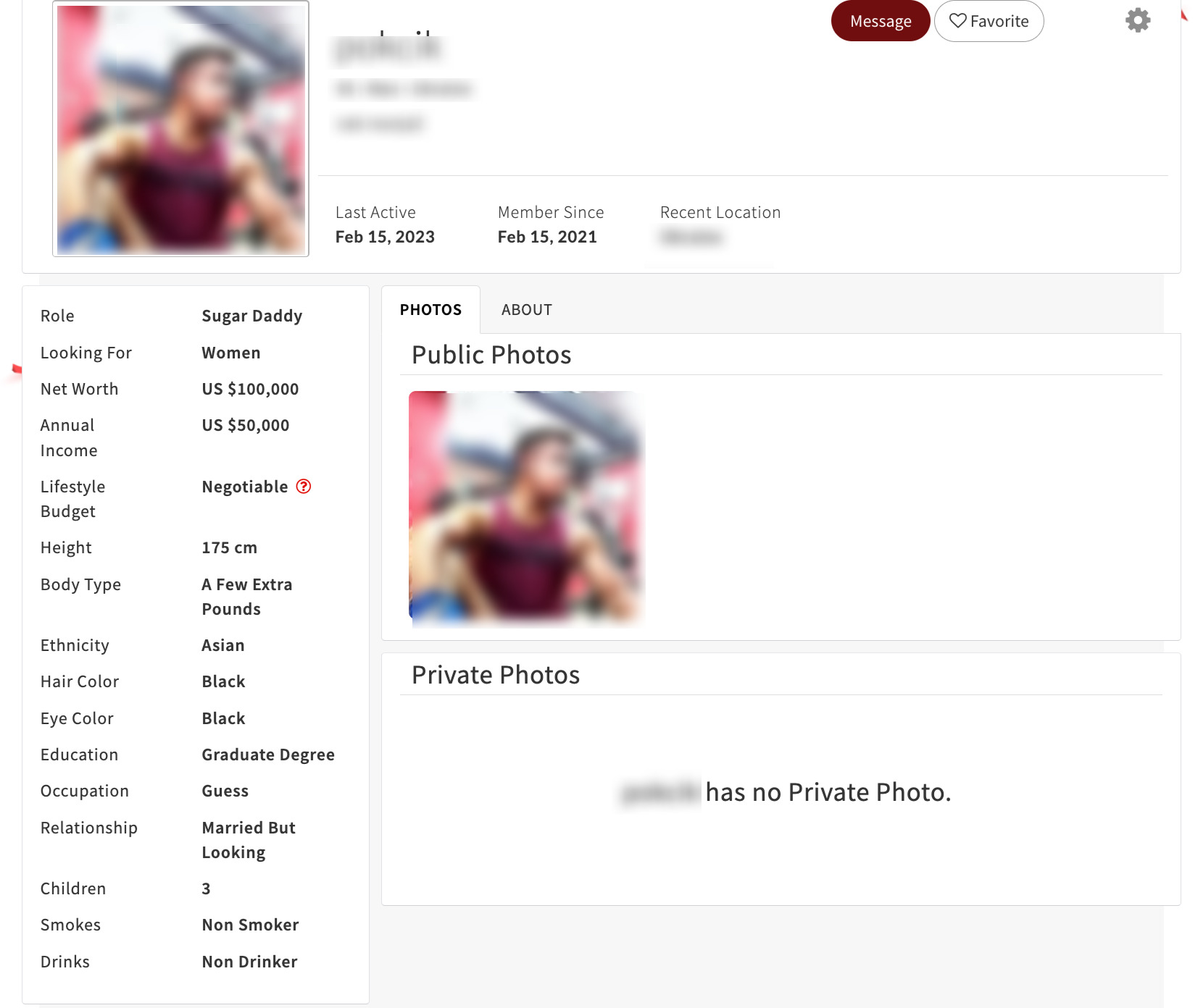 sugarbook profile