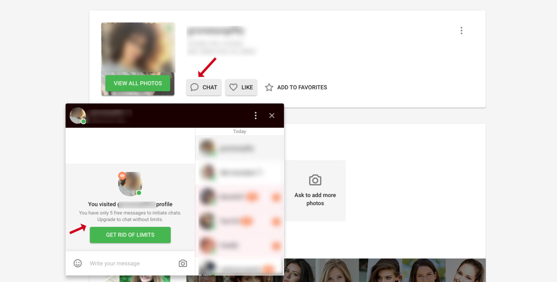 Communication on AskMe4date