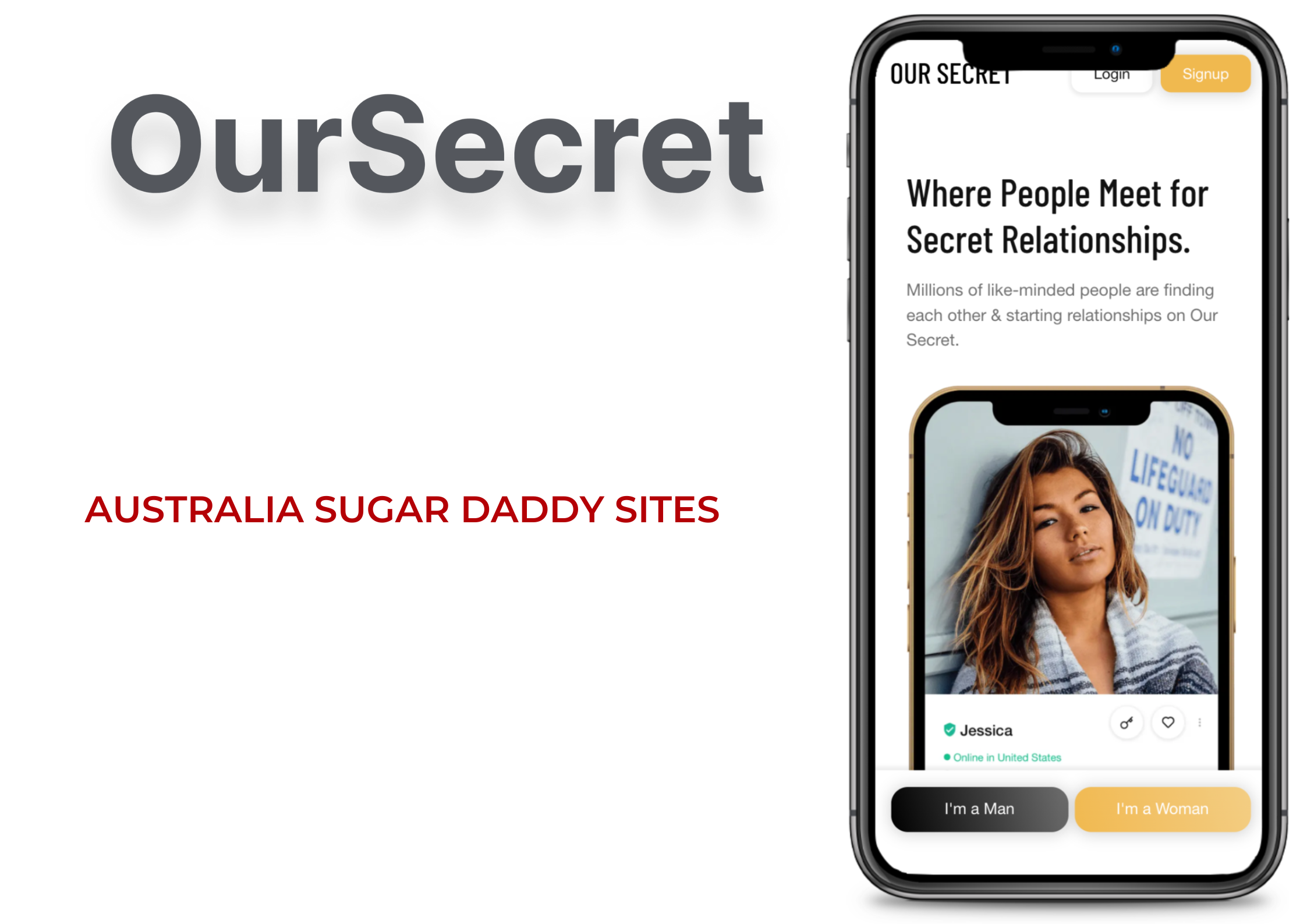 OurSecret Australian sugar dating site