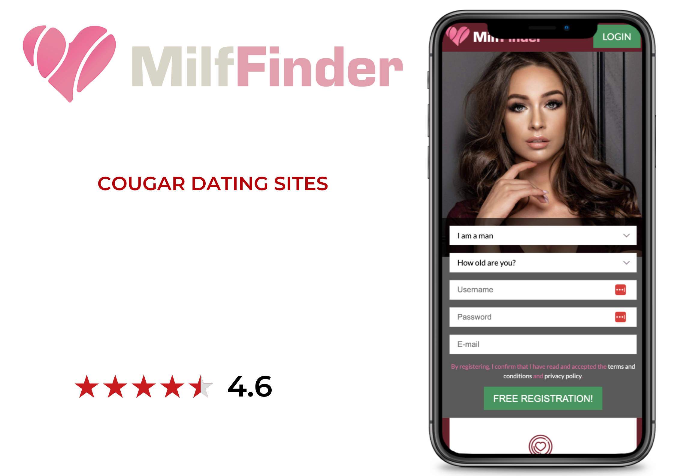 MilfFinder cougar dating site