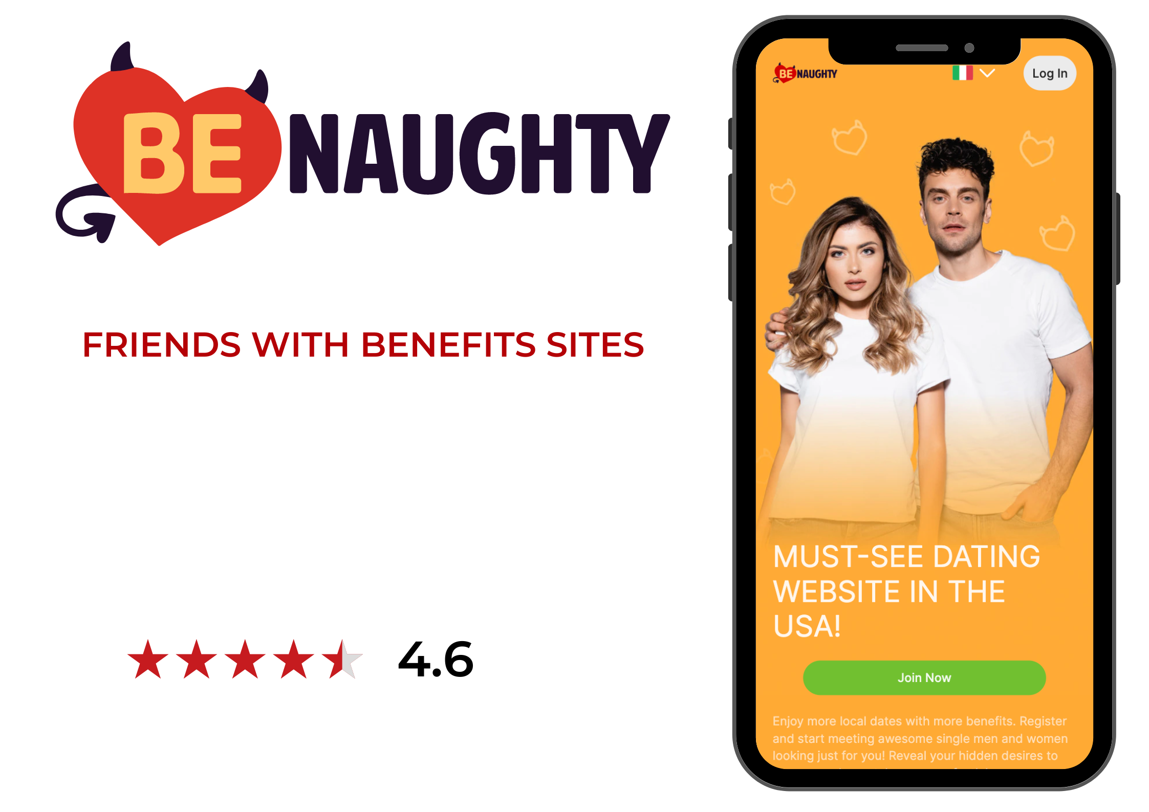BeNaughty FWB dating site