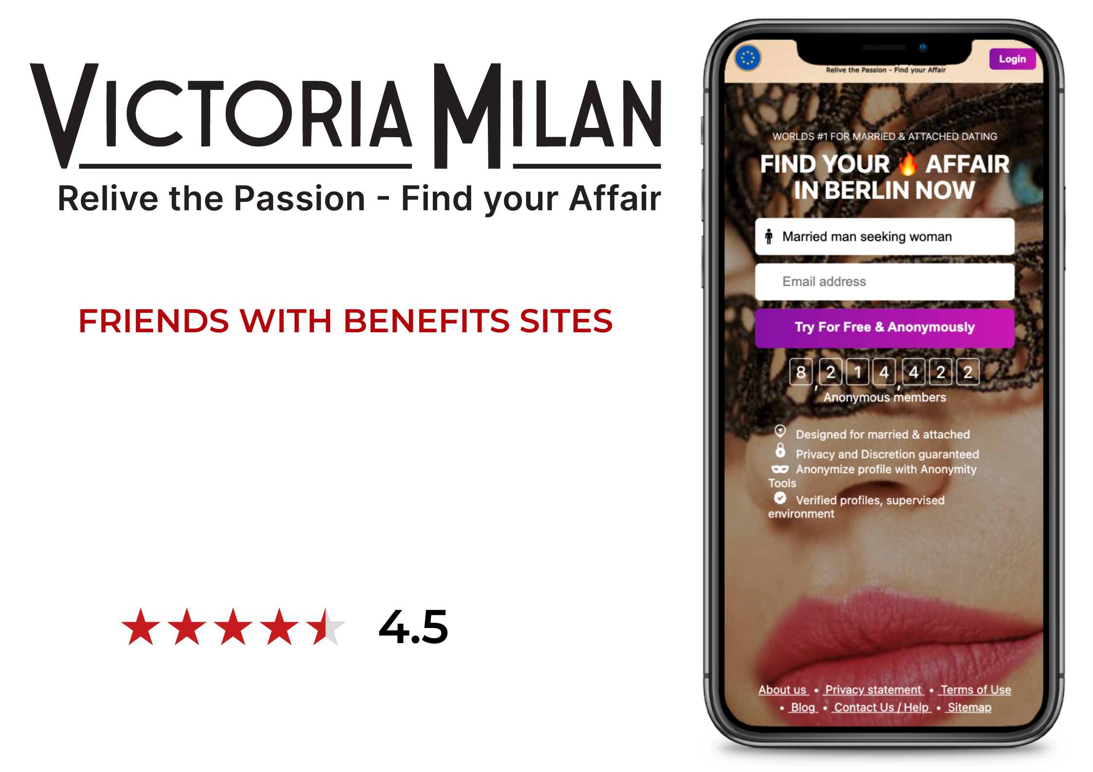 VictoriaMilan dating app for FWB