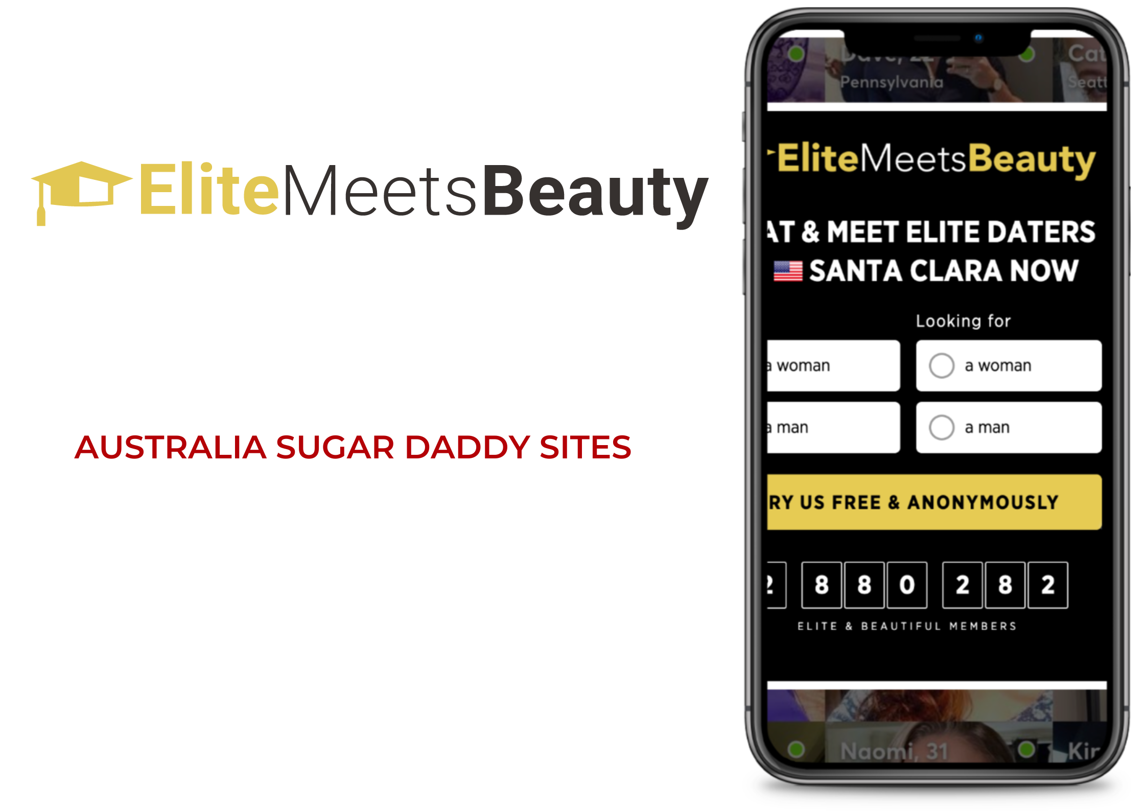 EliteMeetsBeauty sugar daddy app in Australia