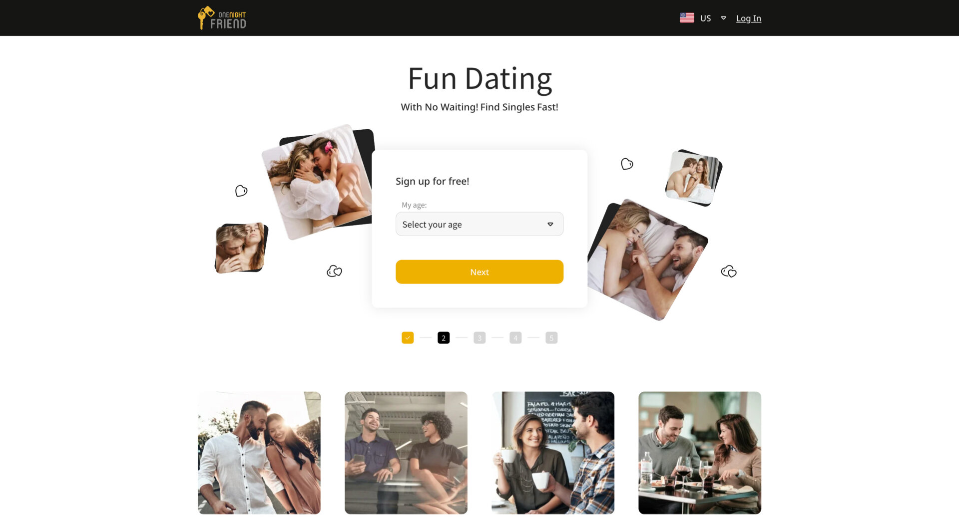 One Night Friend Dating Site