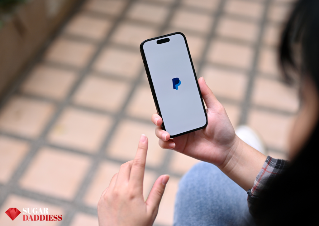sugar baby using PayPal