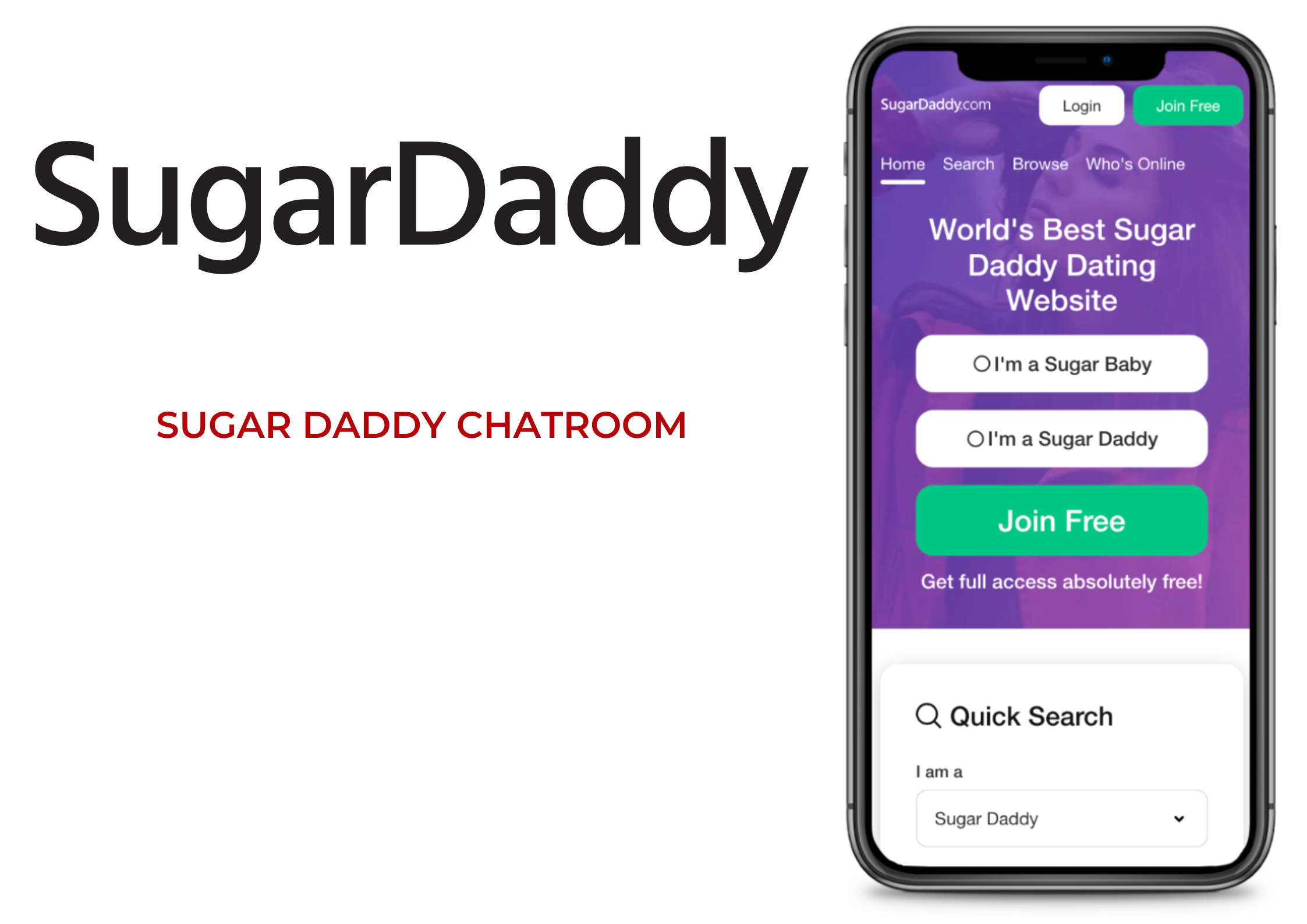 SugarDaddy.com sugar daddy chatroom