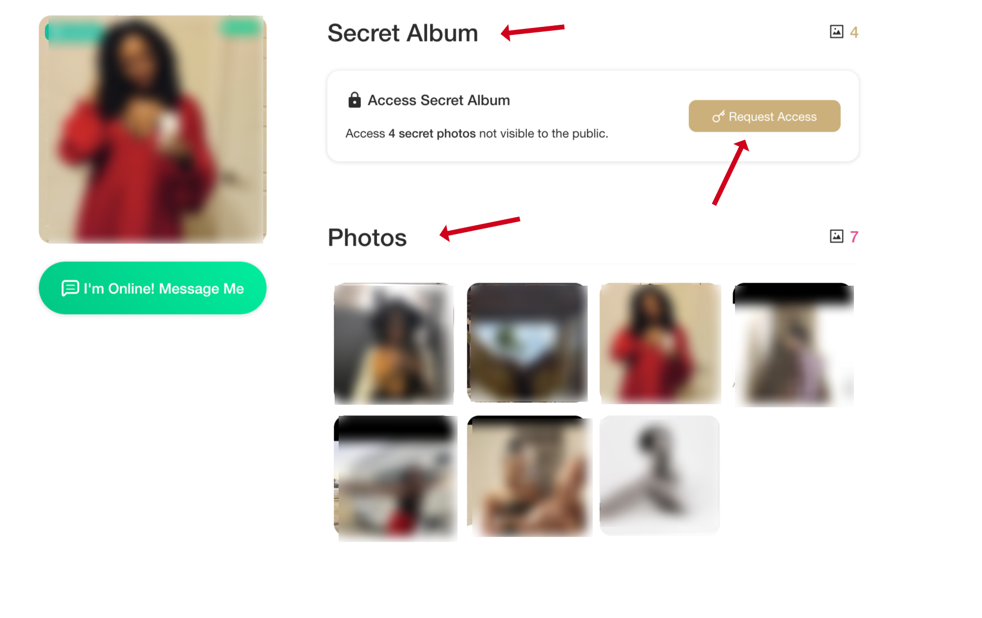 Secret Albums on OurSecret
