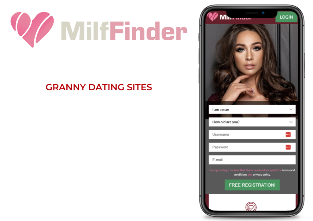 MilfFinder granny dating site