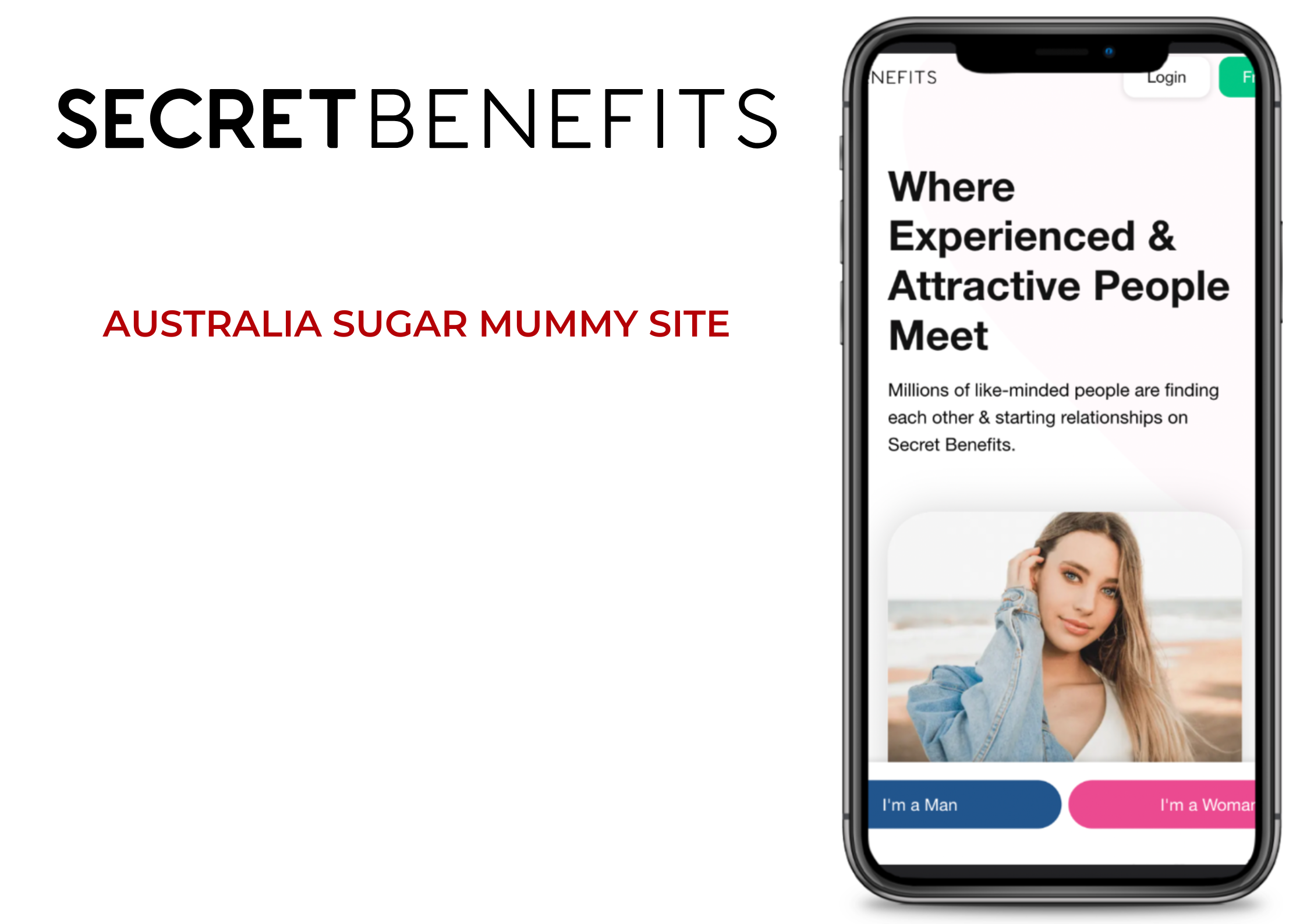 SecretBenefits Australia sugar mummy site