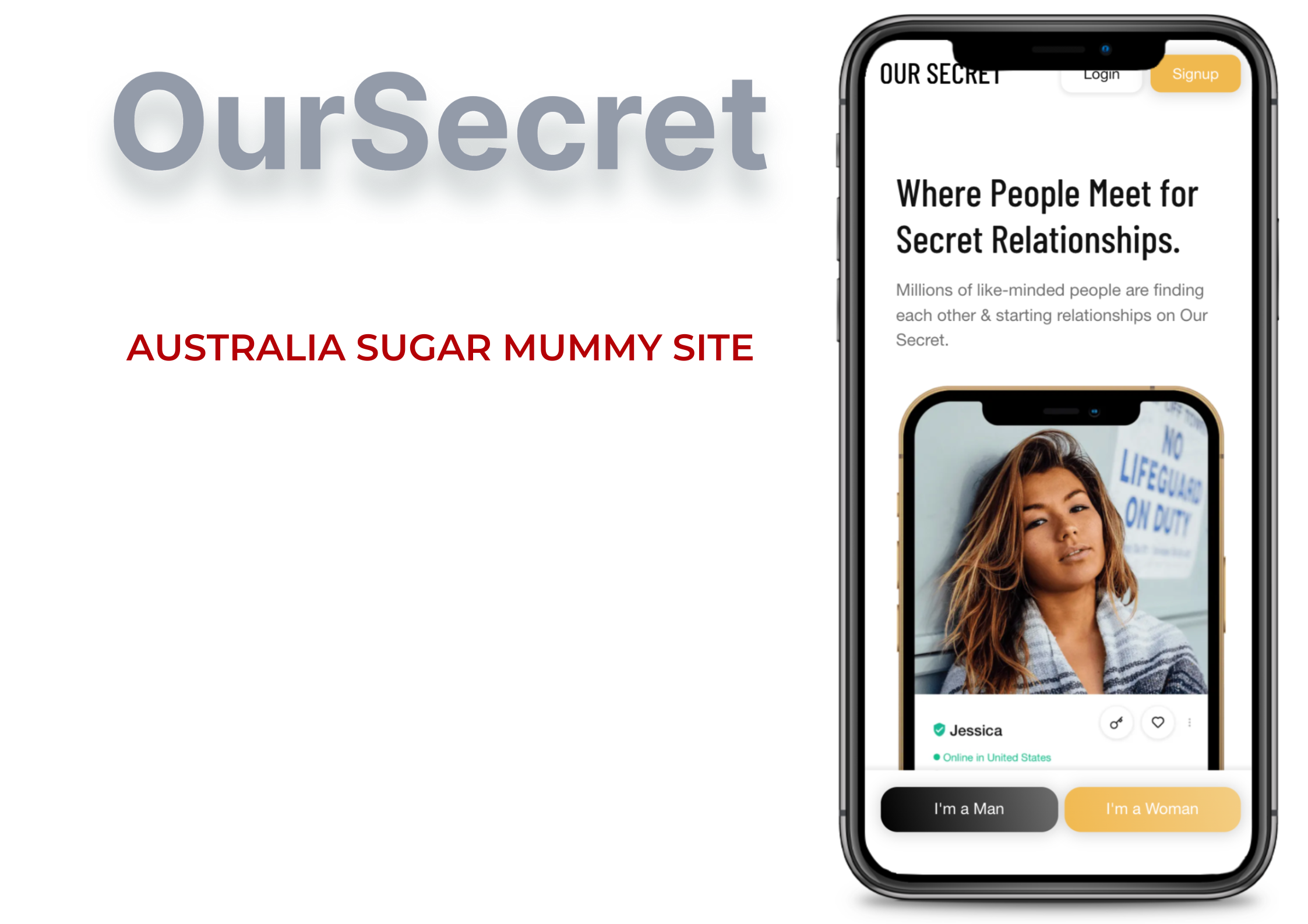 OurSecret Australia sugar mummy site